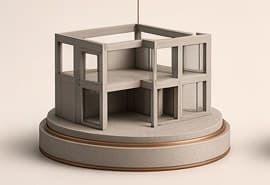 Structure with slabs, planning stage (sample image)